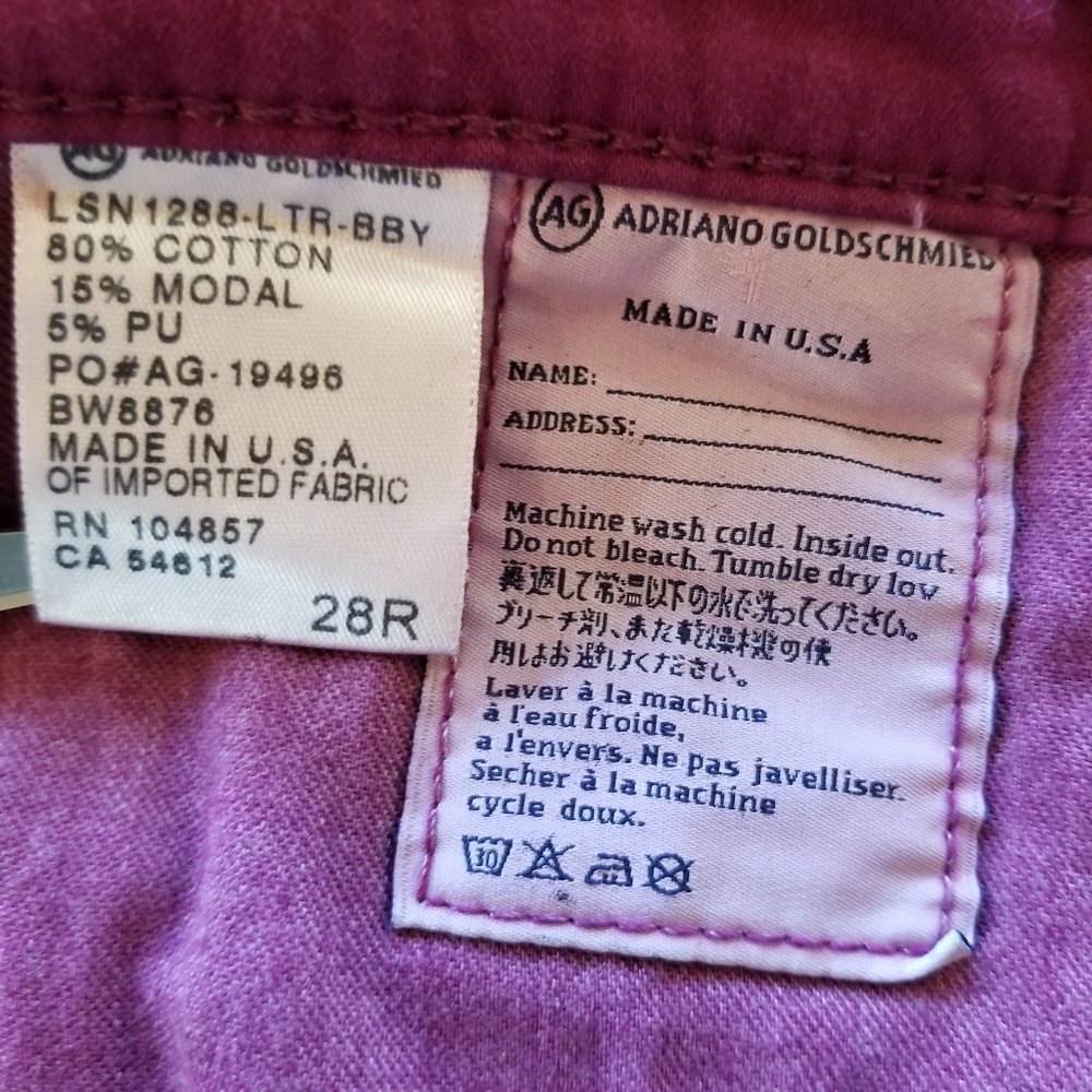 AG Adriano Goldschmied Super Skinny Legging Size 28 - Picture 8 of 11